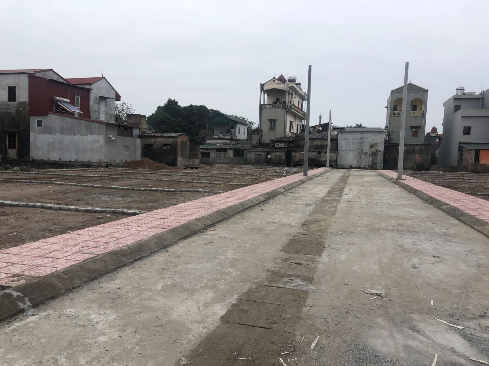 hạ tầng khu đấu giá đất Ao Lác thôn Lương Xá xã Liên Bạt huyện Ứng Hòa thành phố Hà Nội